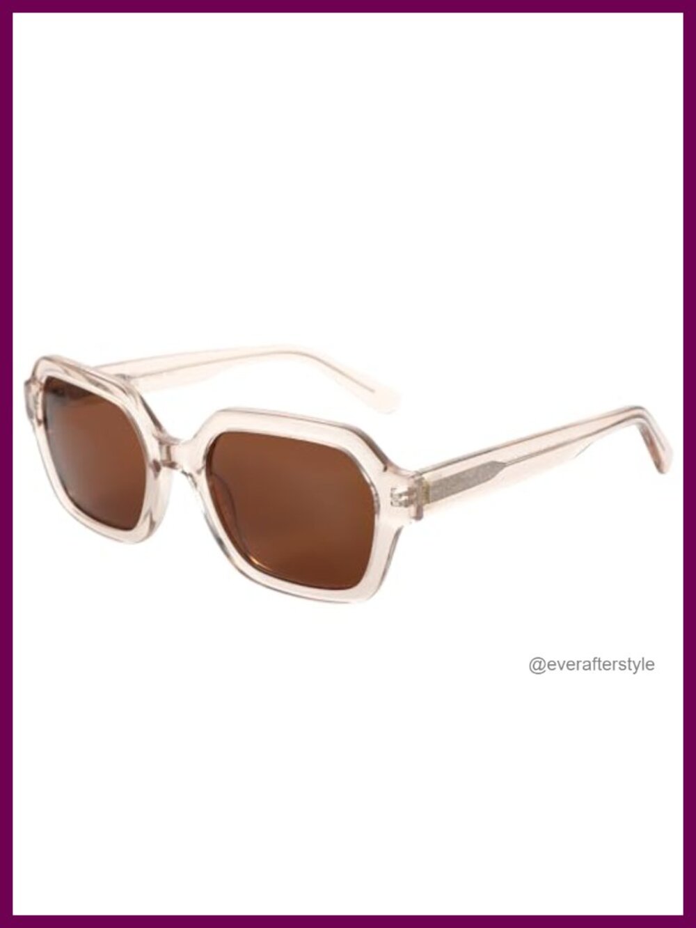 Polarized Hexagon Sunglasses UV400 Retro Full Frame Shades